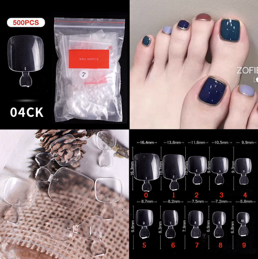 Toe Tips ( 500pcs/Packet )