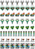 Bokkie SA Bokke Nail Art Decal PM1073