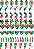 Bokkie SA Bokke Nail Art Decal PM1072