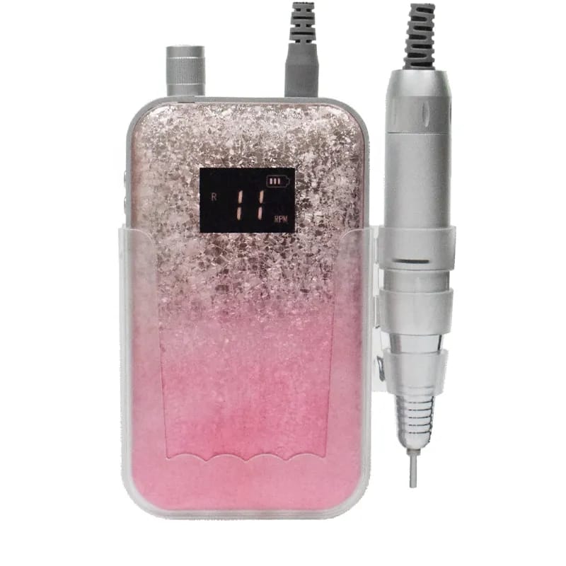 P30 Pink Rechargeable Nail Drill 35000 RPM