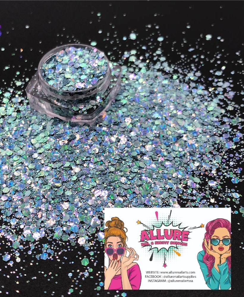 Cat eye Chunky Glitter 12pcs set