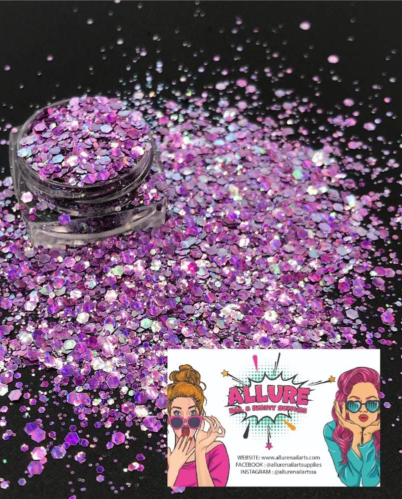 Cat eye Chunky Glitter