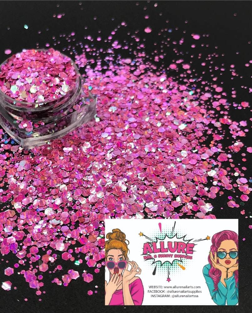 Cat eye Chunky Glitter