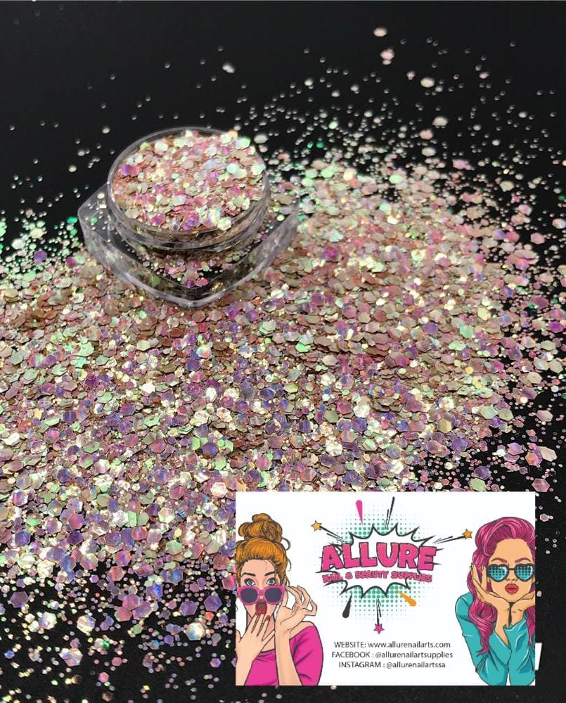 Cat eye Chunky Glitter