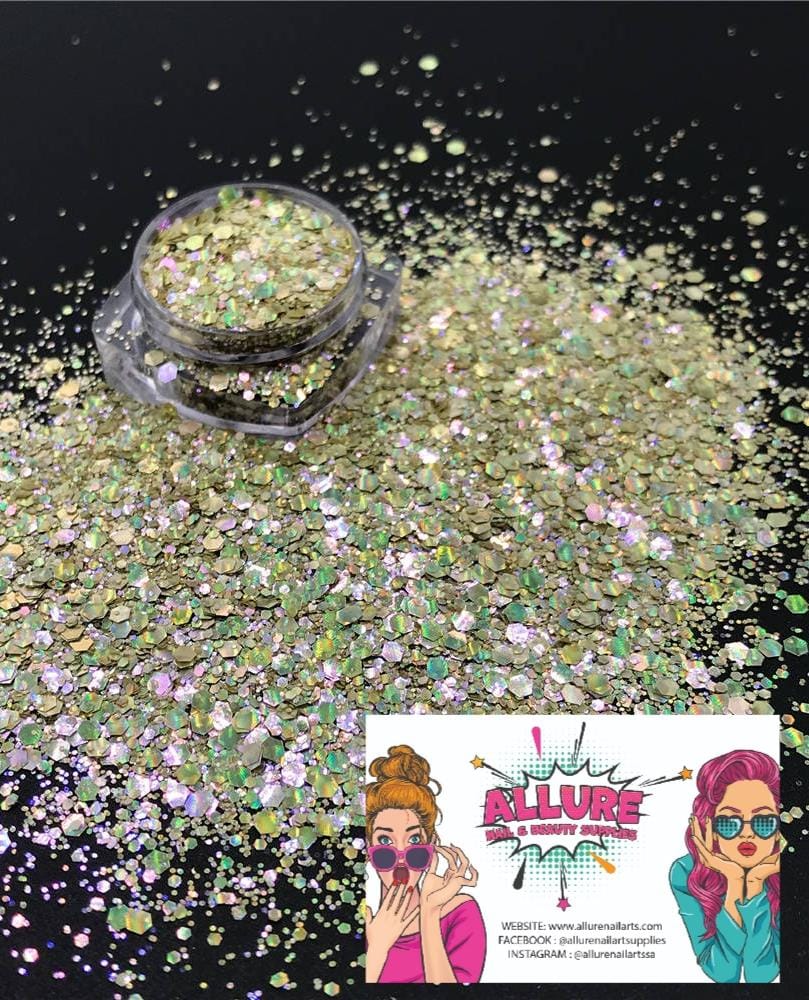 Cat eye Chunky Glitter
