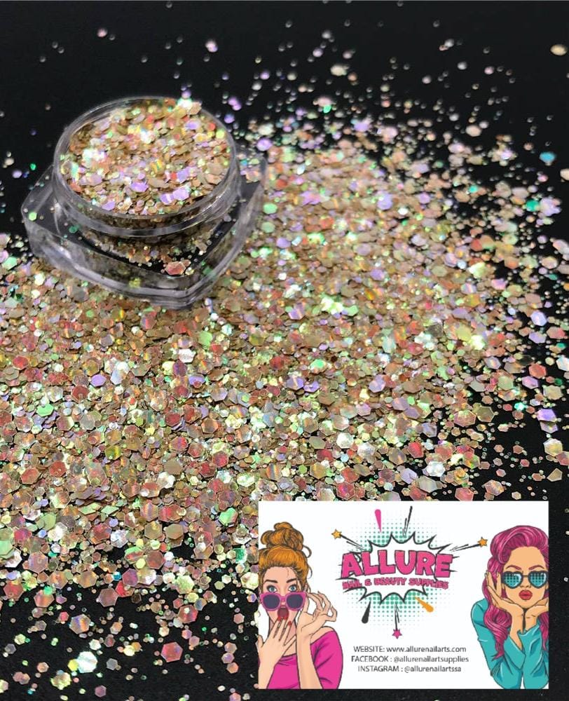 Cat eye Chunky Glitter