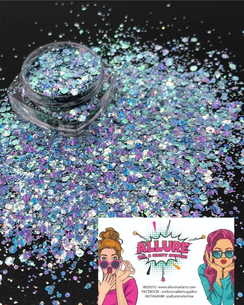 Cat eye Chunky Glitter