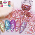 Cat eye Chunky Glitter 12pcs set