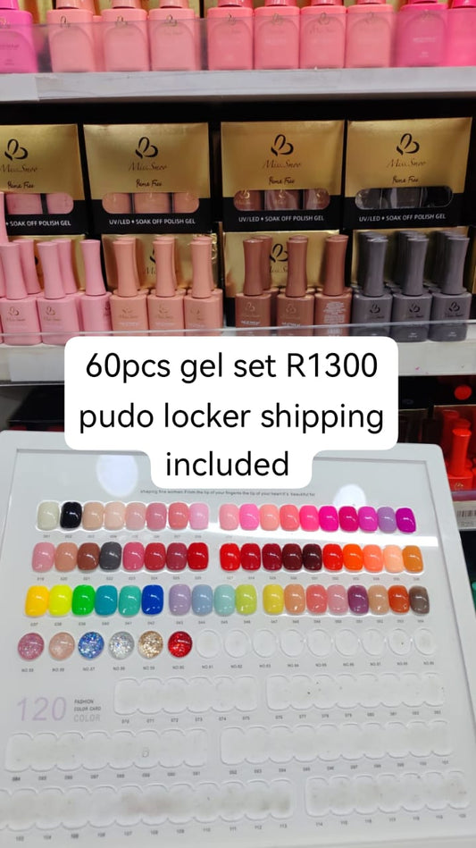 Smoo 60pcs Gel Polish Set