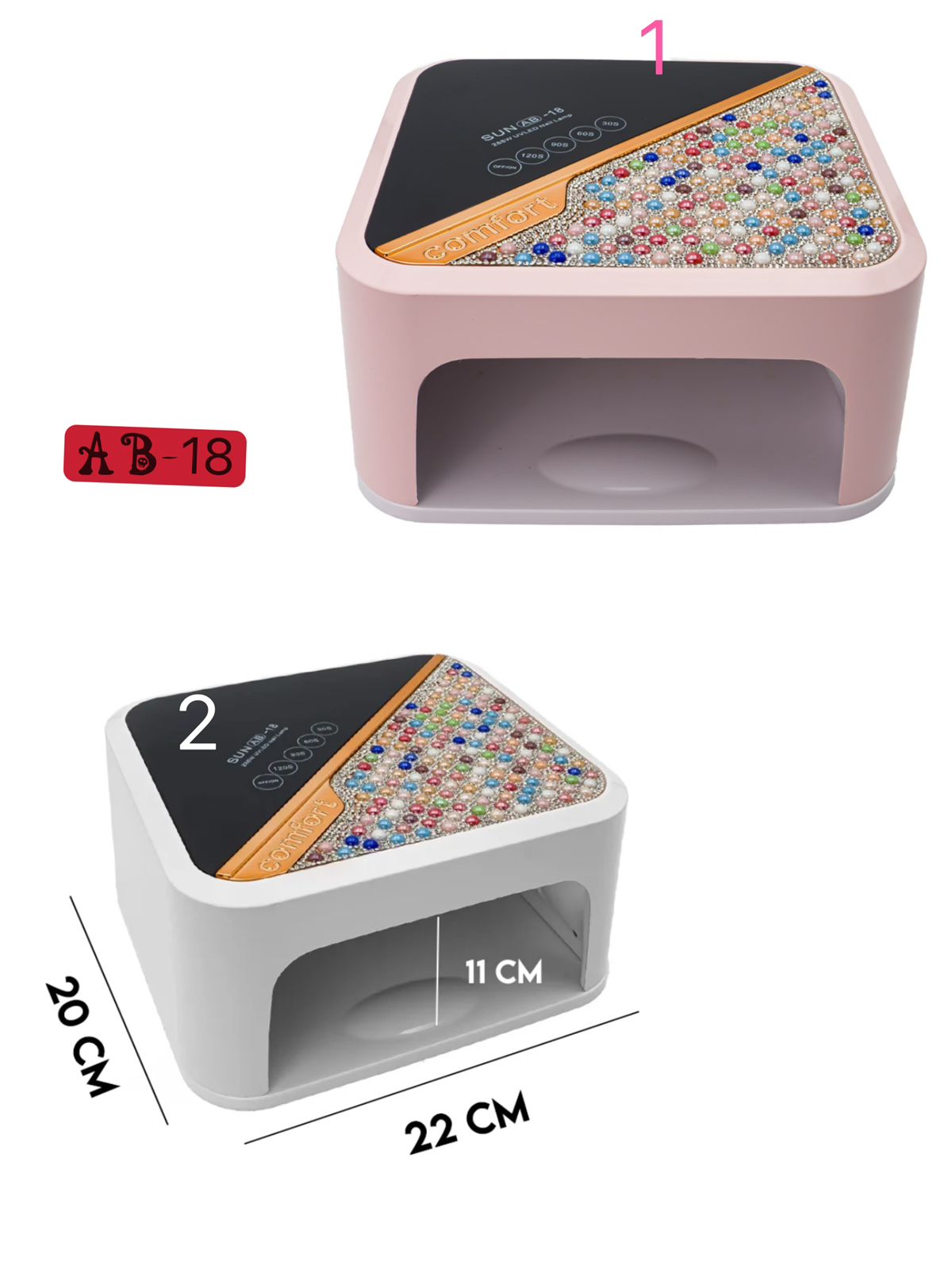 Rechargeable Sun Nail lamp