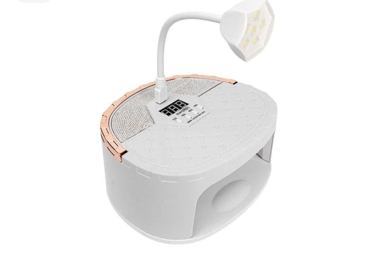 Nail lamp 288 watt with a flash cure lamp attachment