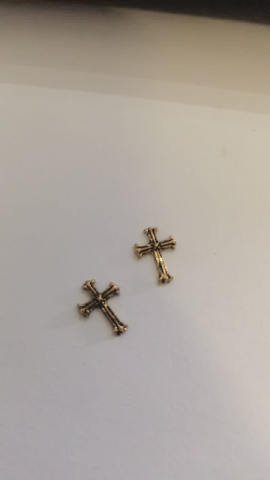 Bow Cross Random Nail Art Decoration 2pcs