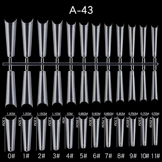 Long Coffin Tips 500pcs