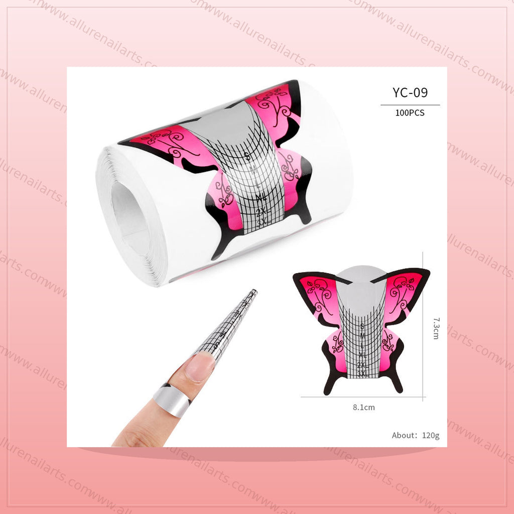 Nail Extension Form 100pcs - YC-09