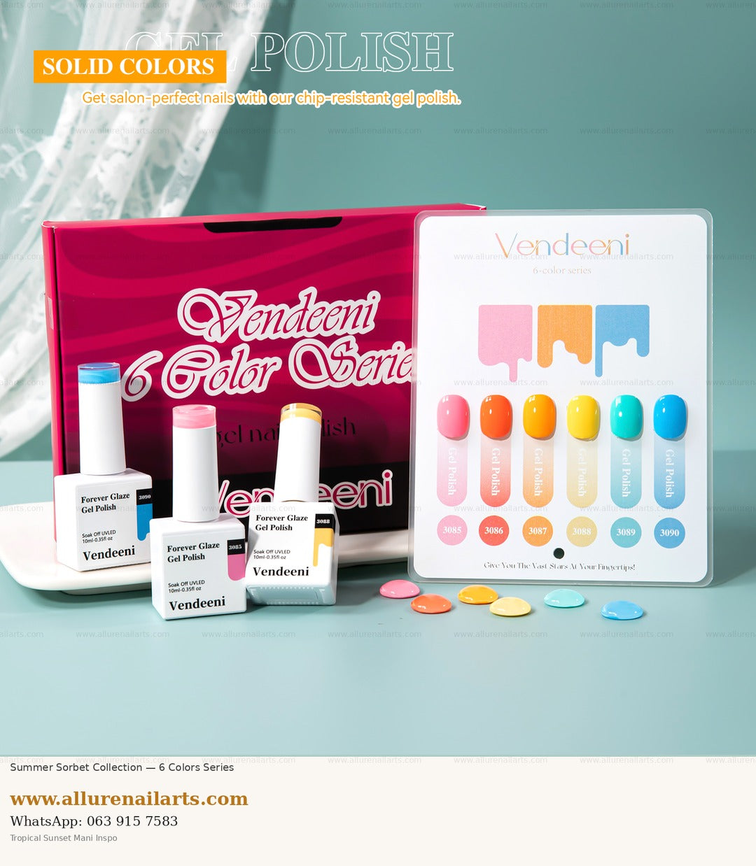 10ml Vendeeni Hema/TPO Free Gel Polish