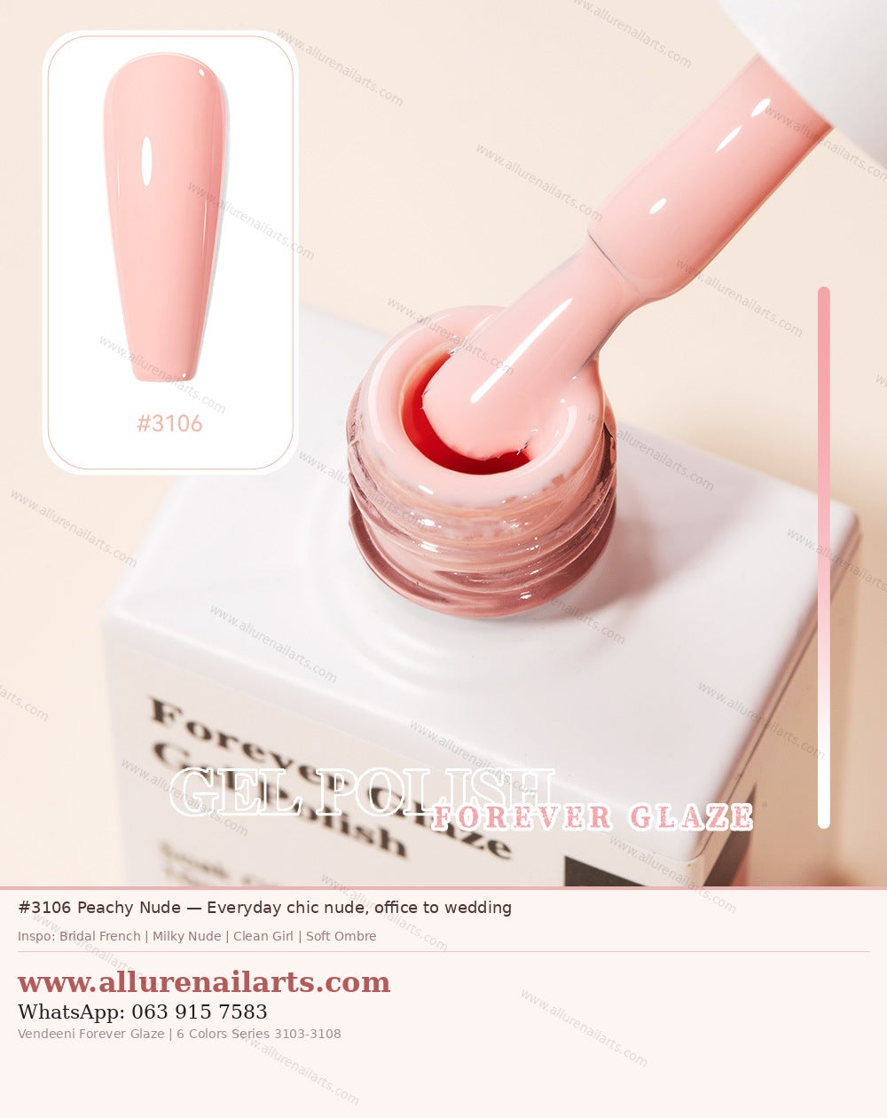 10ml Vendeeni Hema/TPO Free Gel Polish