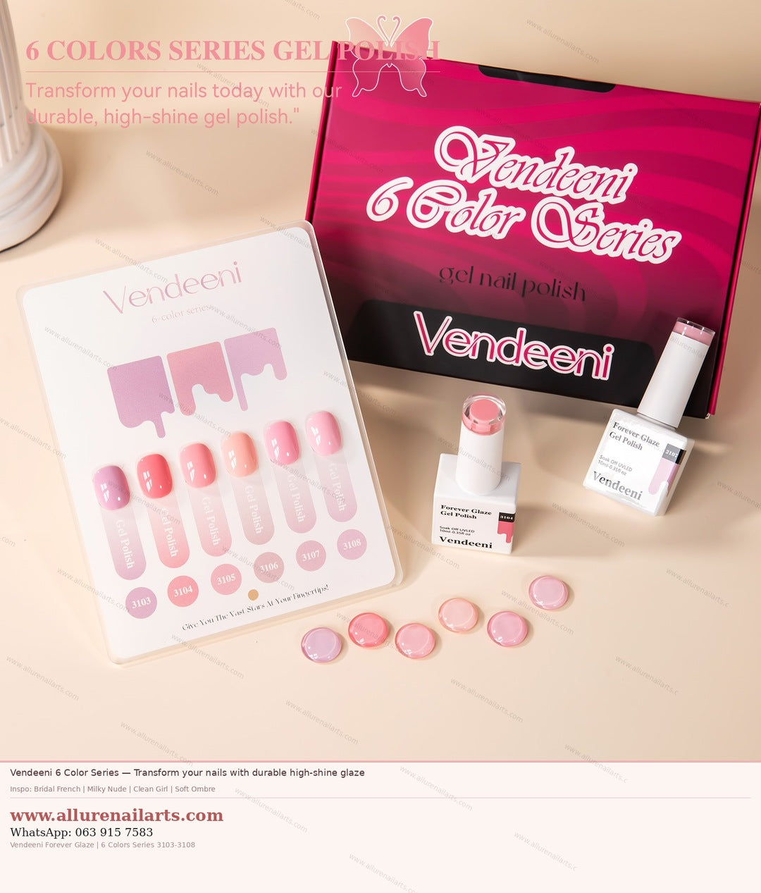 10ml Vendeeni Hema/TPO Free Gel Polish