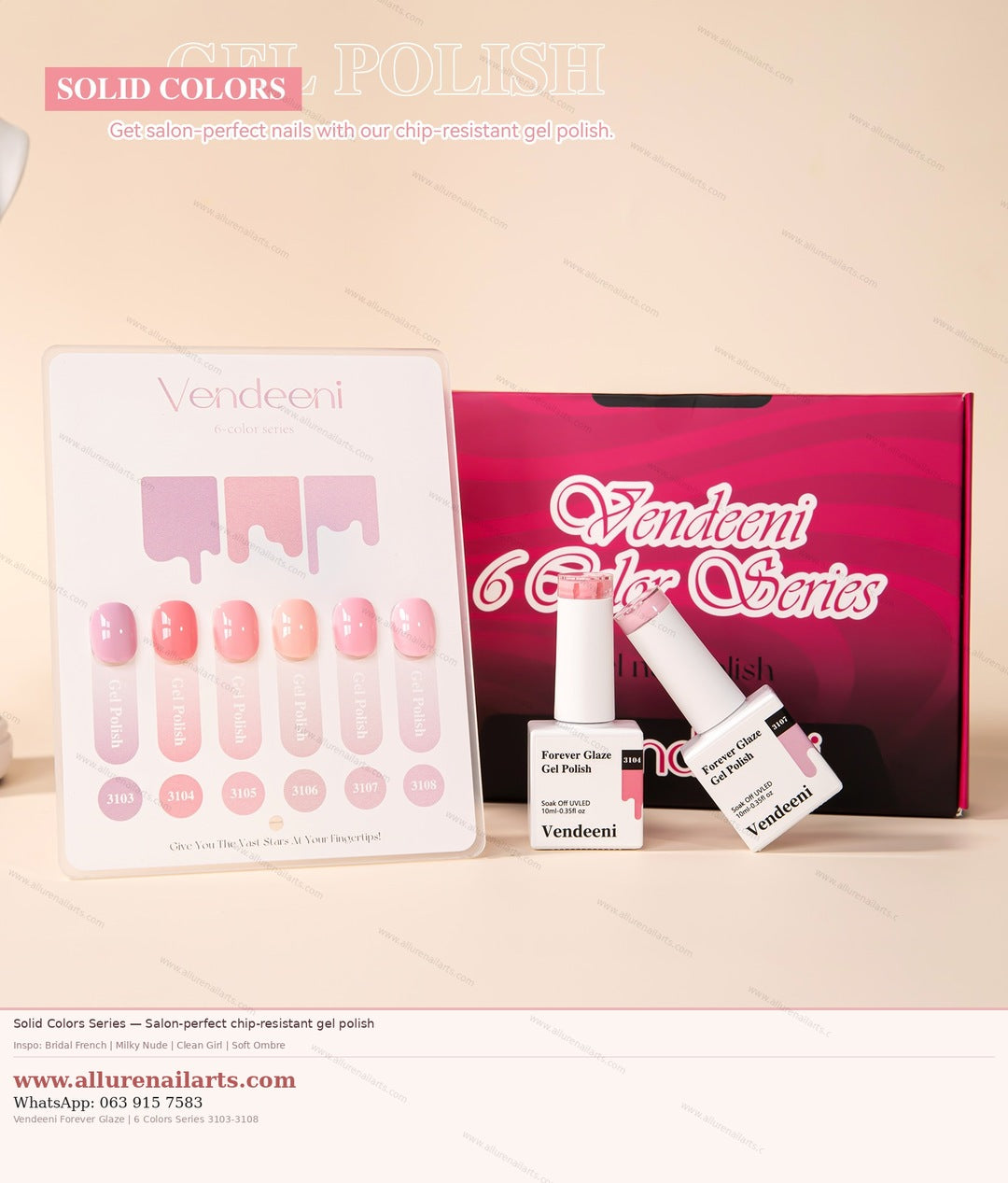 10ml Vendeeni Hema/TPO Free Gel Polish