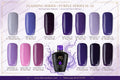 AS UV/LED Gel Polish 15ml - Purple Series 6pcs