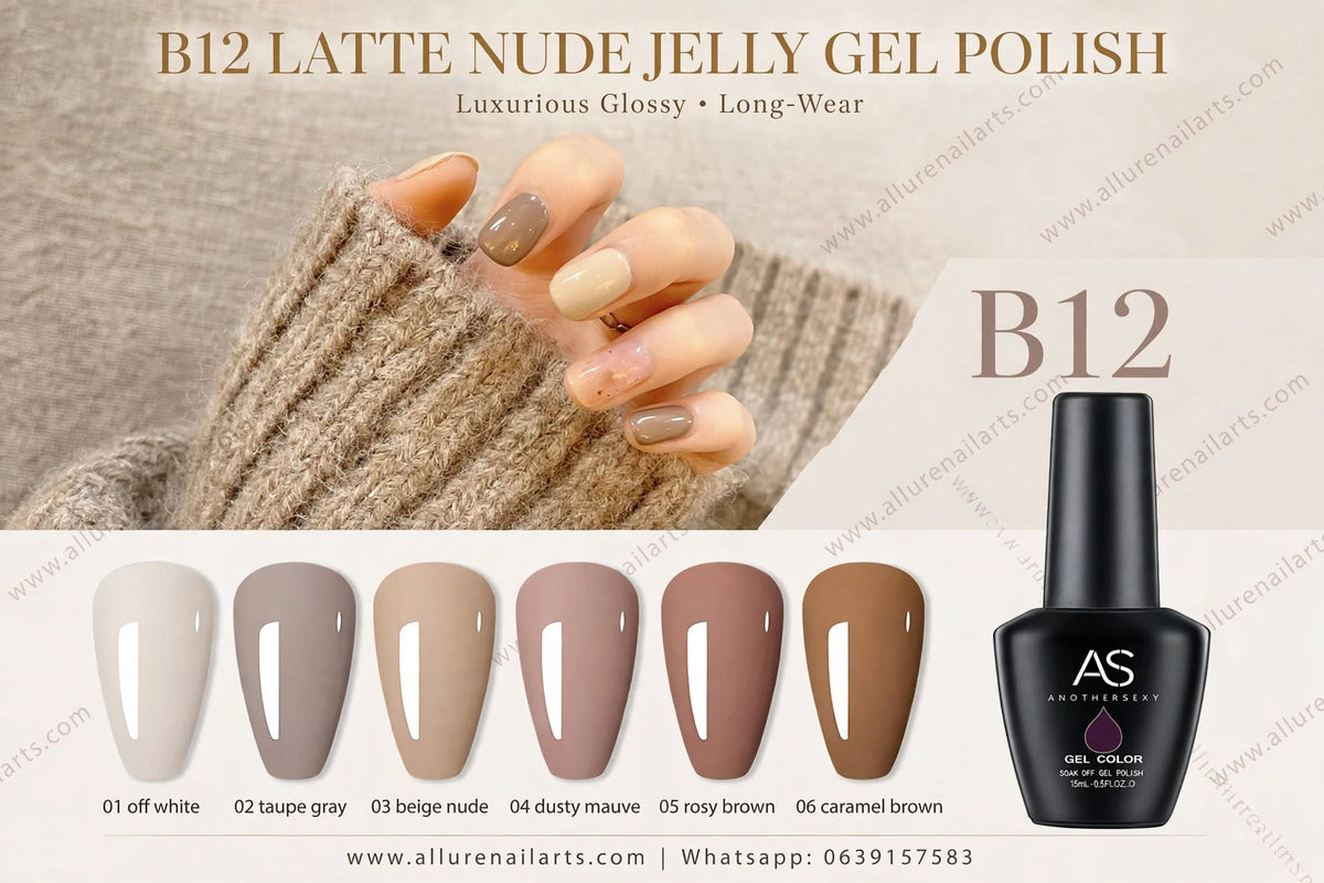 AS Gel Polish B12 Series set