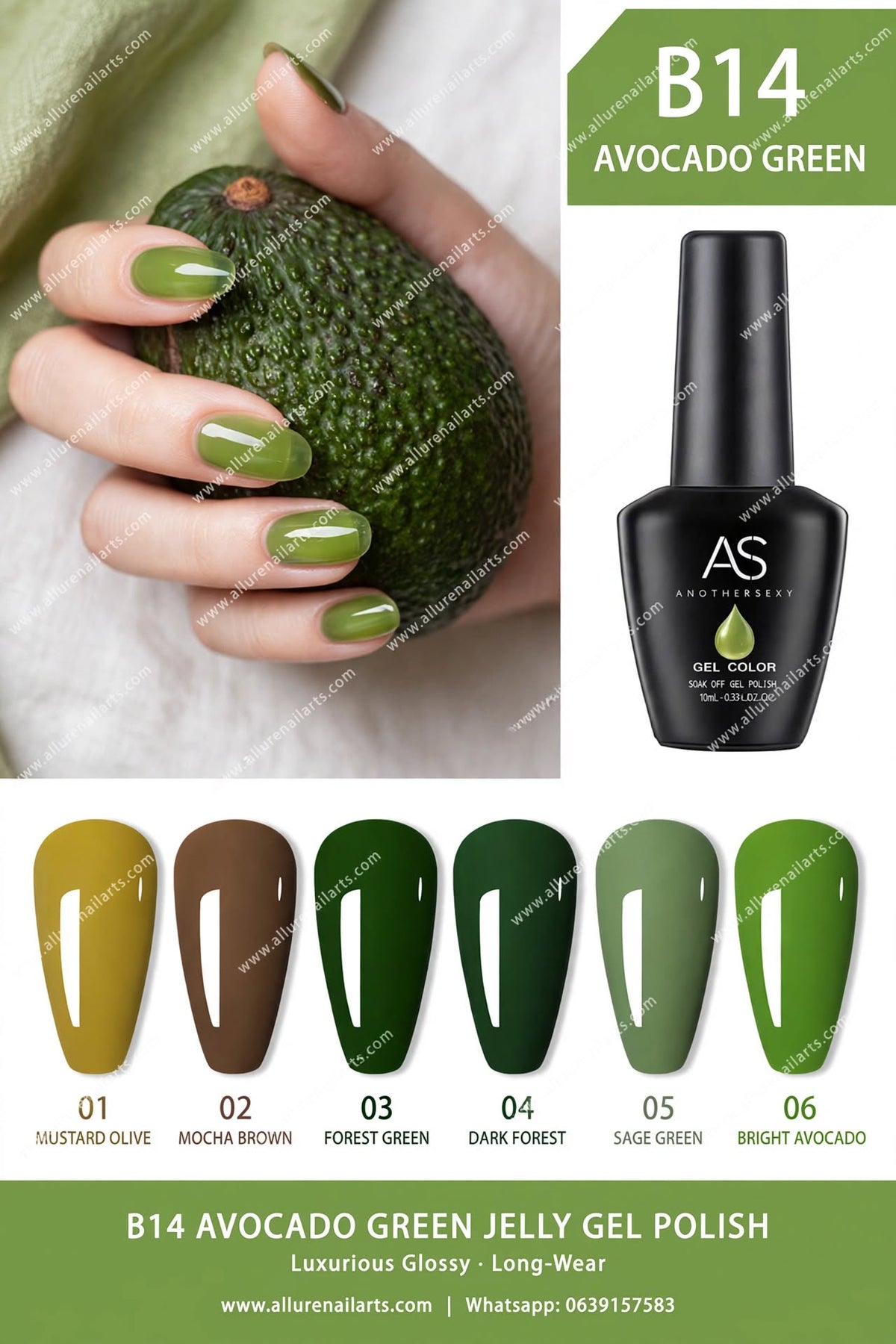 AS Gel Polish B14 Series
