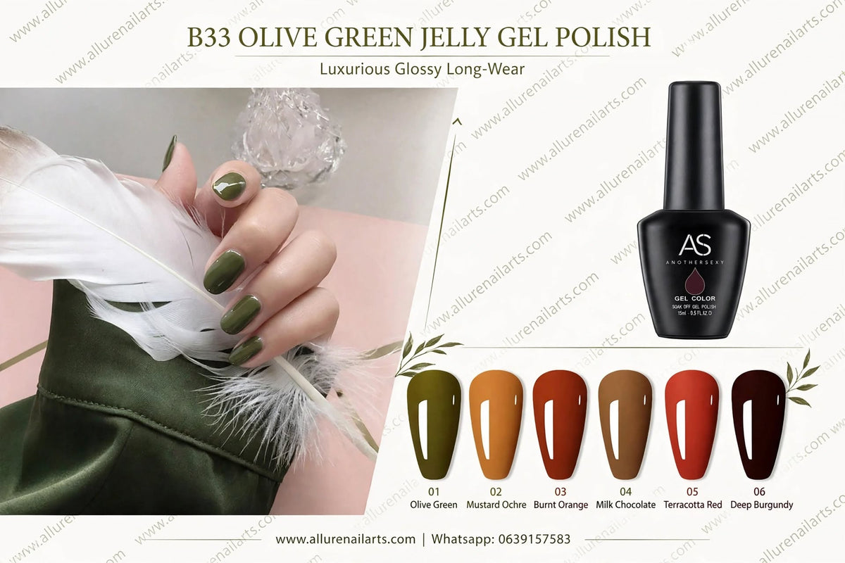 AS Gel Polish B33 Series 6pcs set