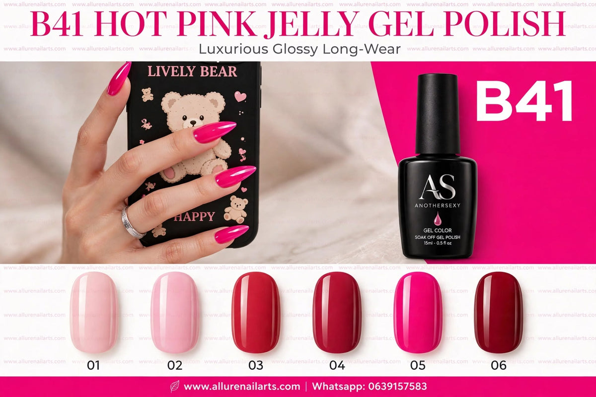 AS Gel Polish B41 Series 6pcs set