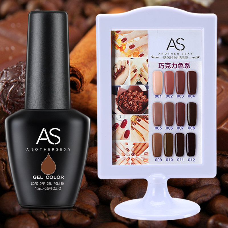 AS UV/LED Gel Polish 15ml - Brown Series