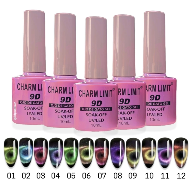 Charm Limit 9D Cat Eye Gel Random sent