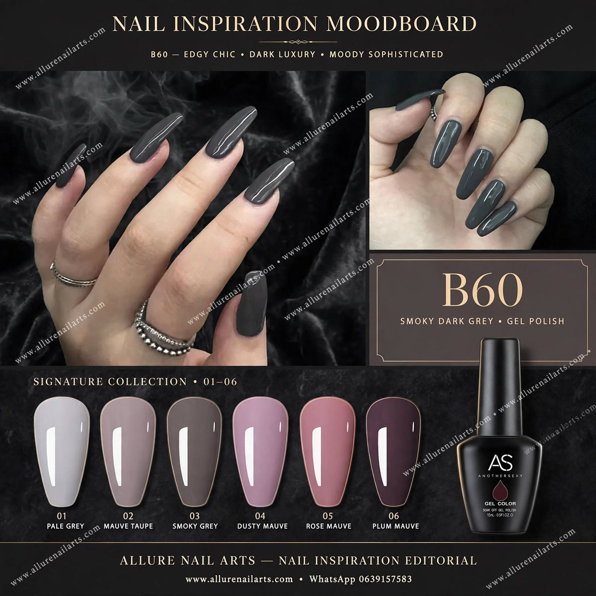AS Gel Polish B60 Series 6pcs set