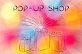 Pop up nail shop