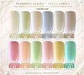 AS UV/LED Gel Polish 15ml - Shell 6pcs set
