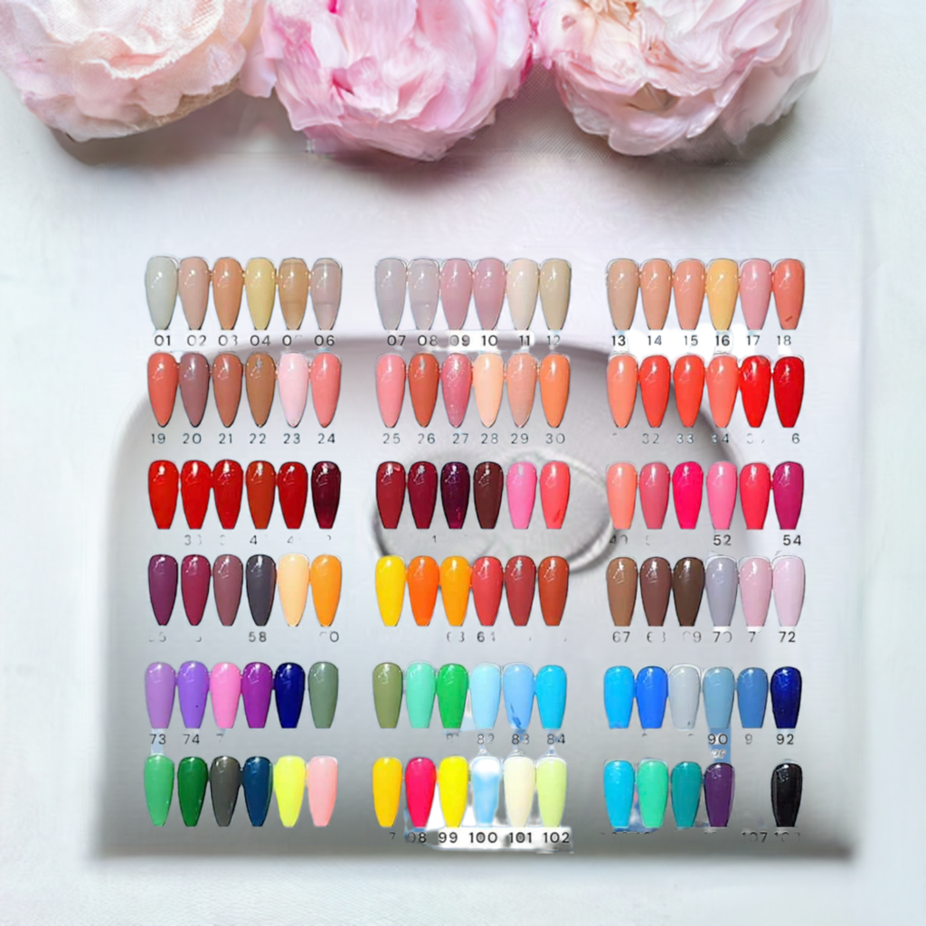 108pcs Cherry Gel Polish Set