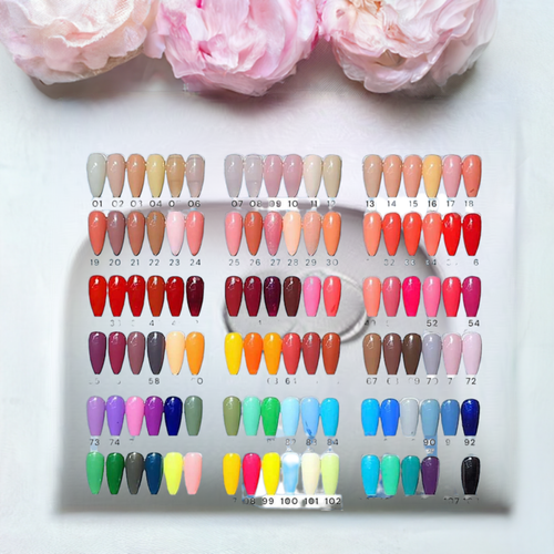 108pcs Cherry Gel Polish Set