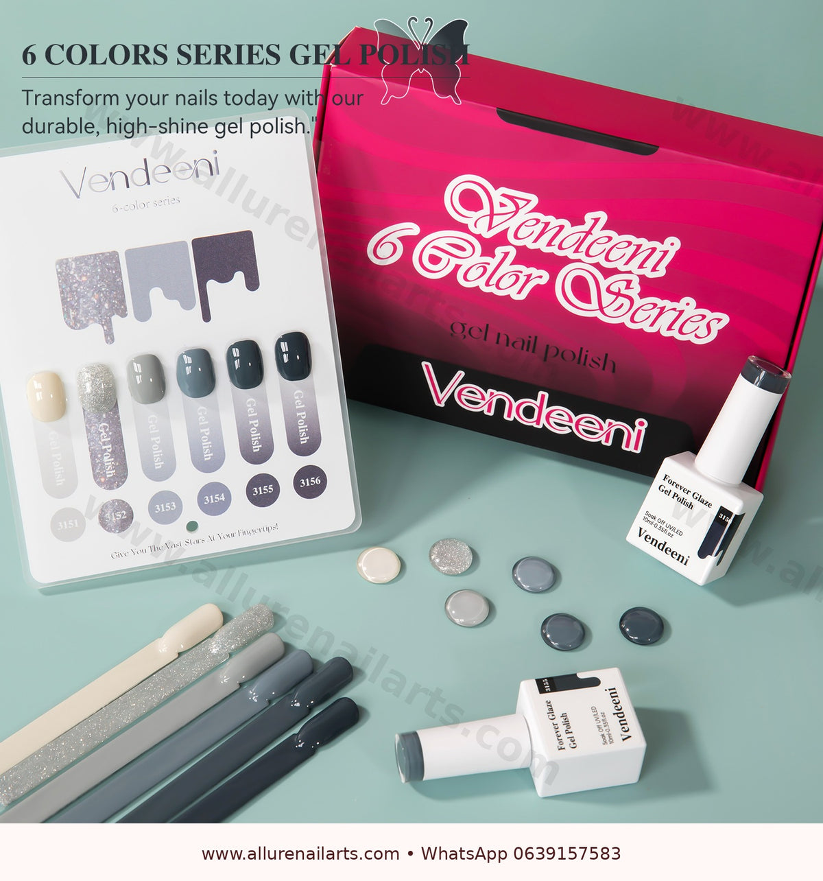 10ml Vendeeni Hema/TPO Free Gel Polish