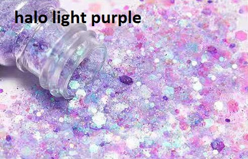 Light Purple Holographic Chunky Glitter