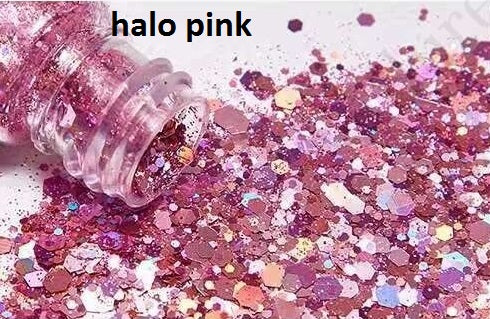 Pink Holographic Chunky Glitter