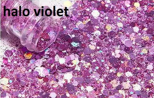 Violet Holographic Chunky Glitter