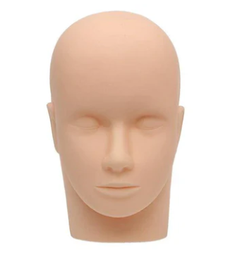 Eyelash Extension Training Mannequin/ Training head