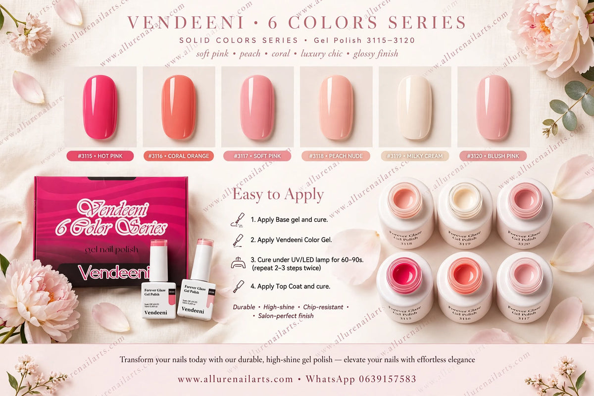 10ml Vendeeni Hema/TPO Free Gel Polish