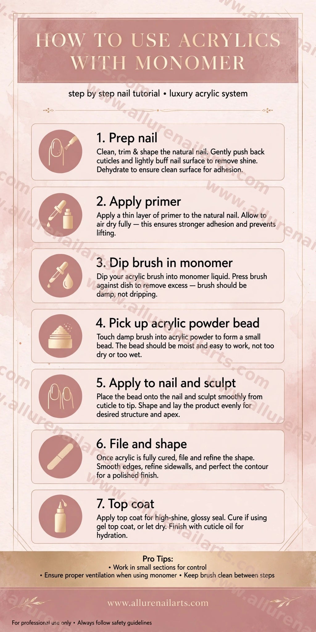 Allure 12pc Acrylic Powder Set No 2