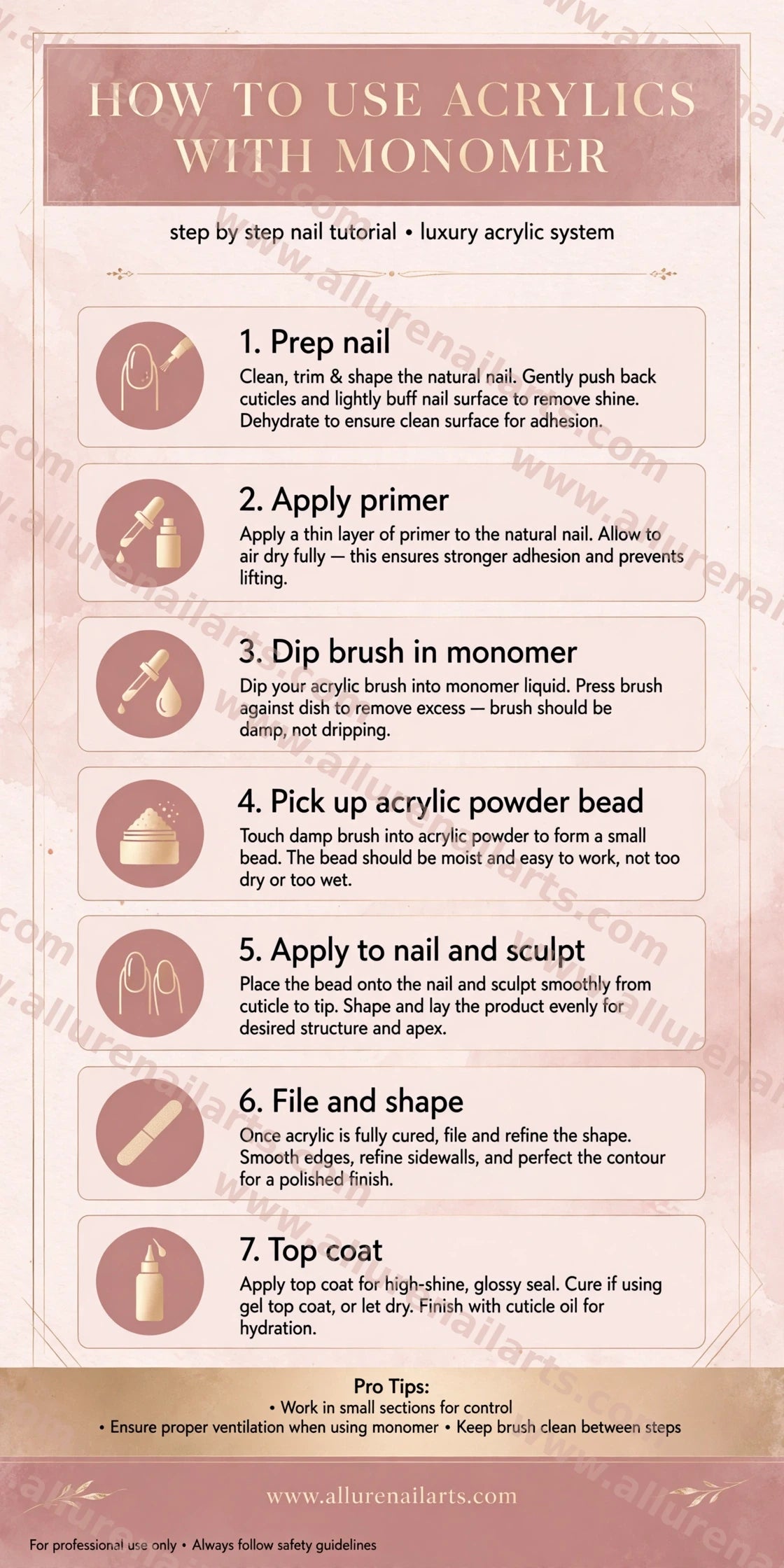 Allure 12pc Acrylic Powder Set No 2