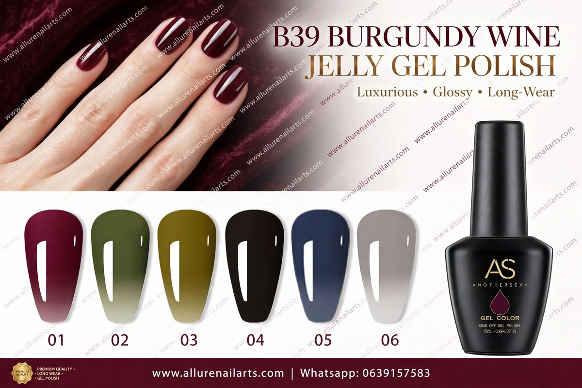 AS Gel Polish B39 Series 6pcs set