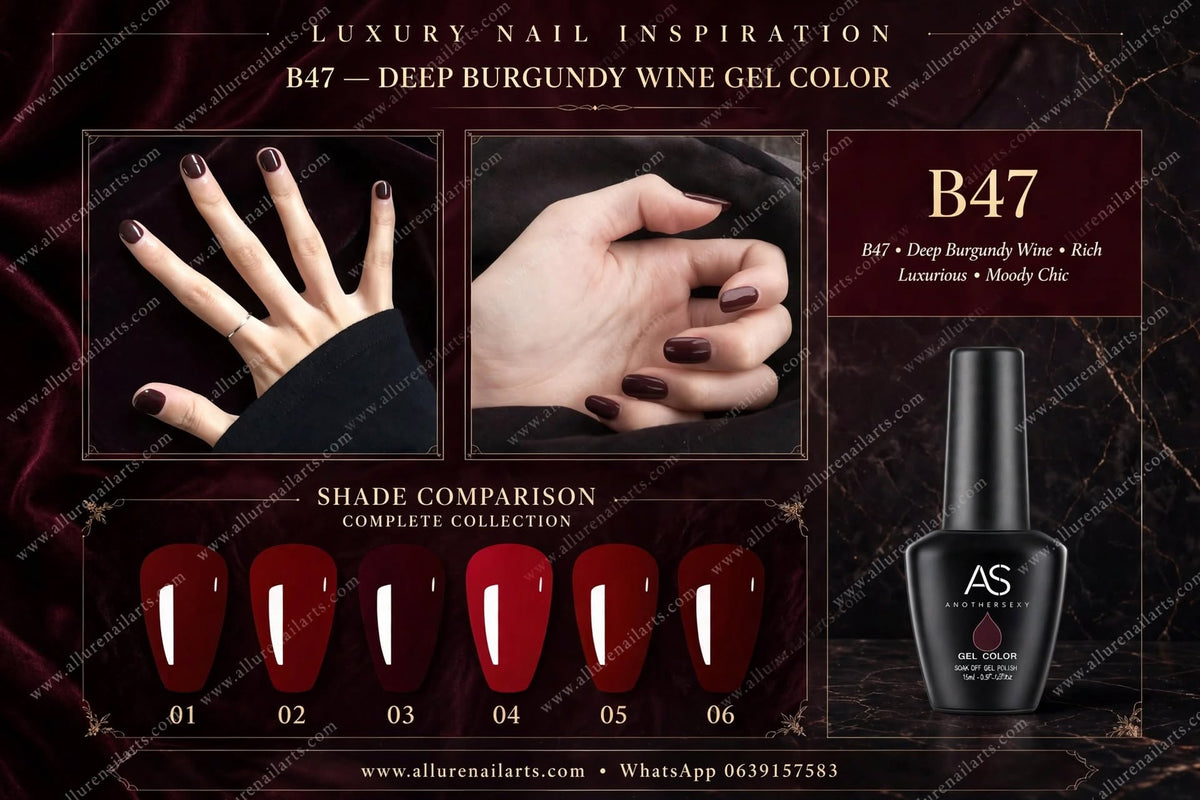 AS Gel Polish B47 Series 6pcs set