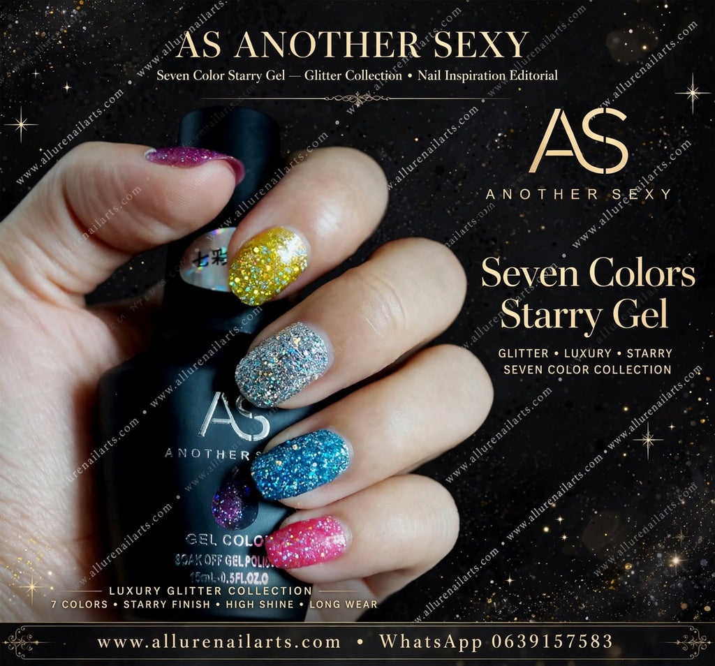 AS UV/LED Gel Polish 15ml - Star Set 6pcs