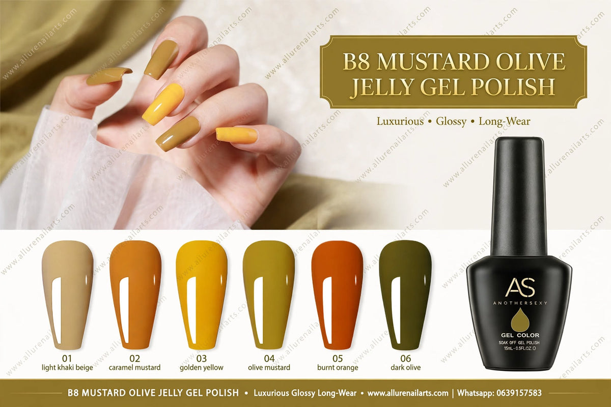 AS Gel Polish B08 Series set