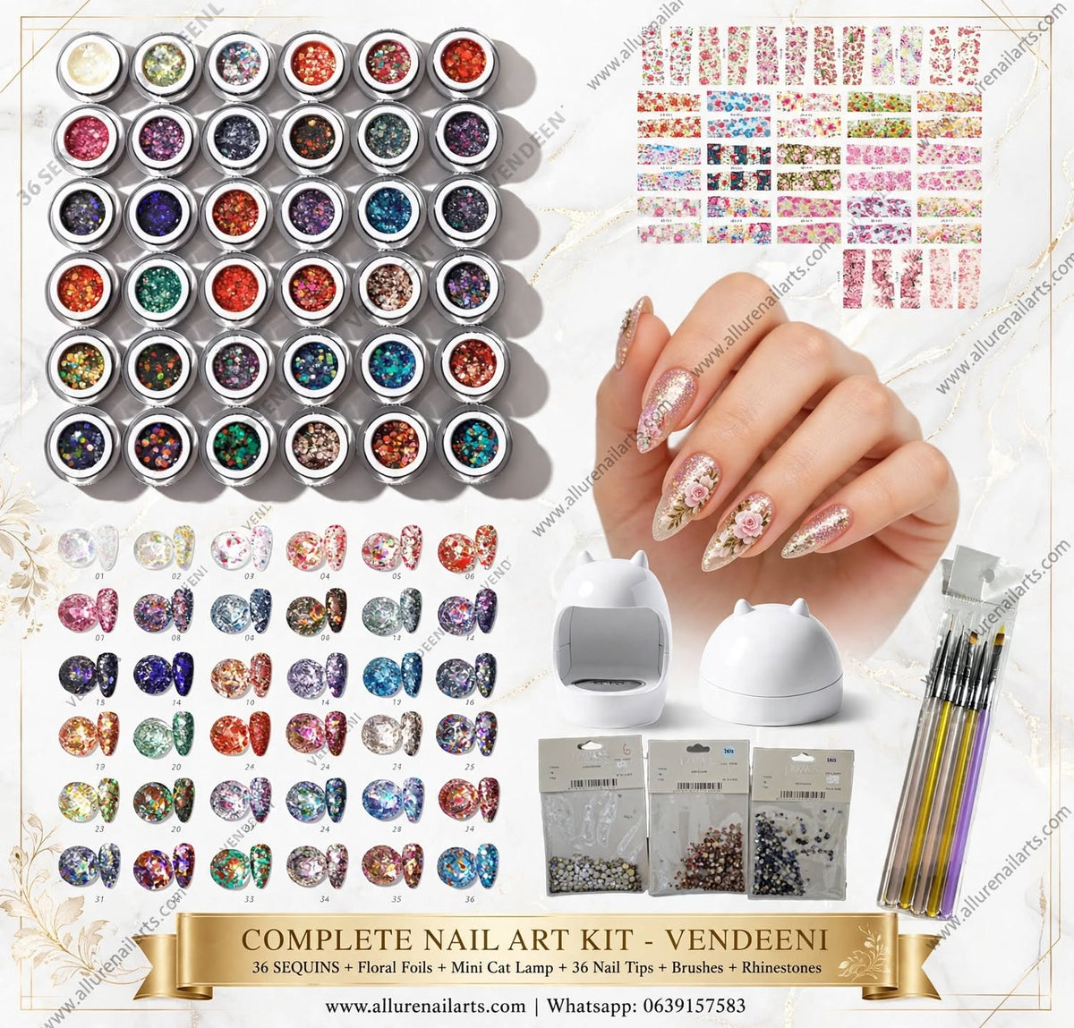 Vendeeni Sparkle Gel Combo set