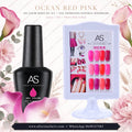 AS UV/LED Gel Polish 15ml - Pink Series 6pcs