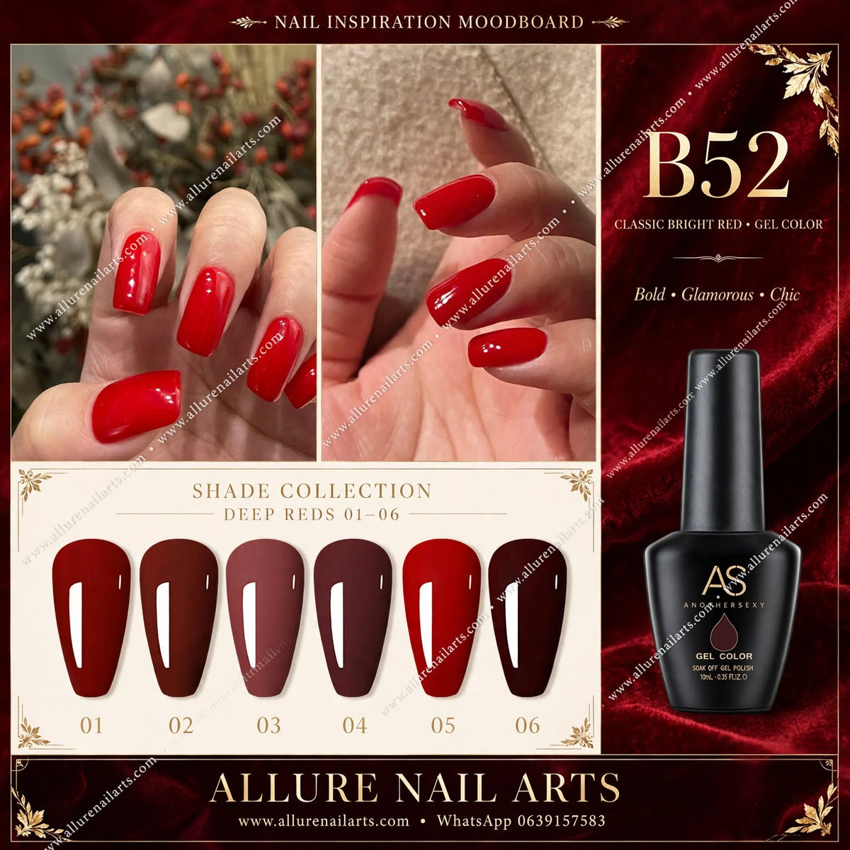 AS Gel Polish B52 Series 6pcs set