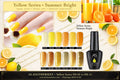 AS UV/LED Gel Polish 15ml - Yellow Series 6pcs
